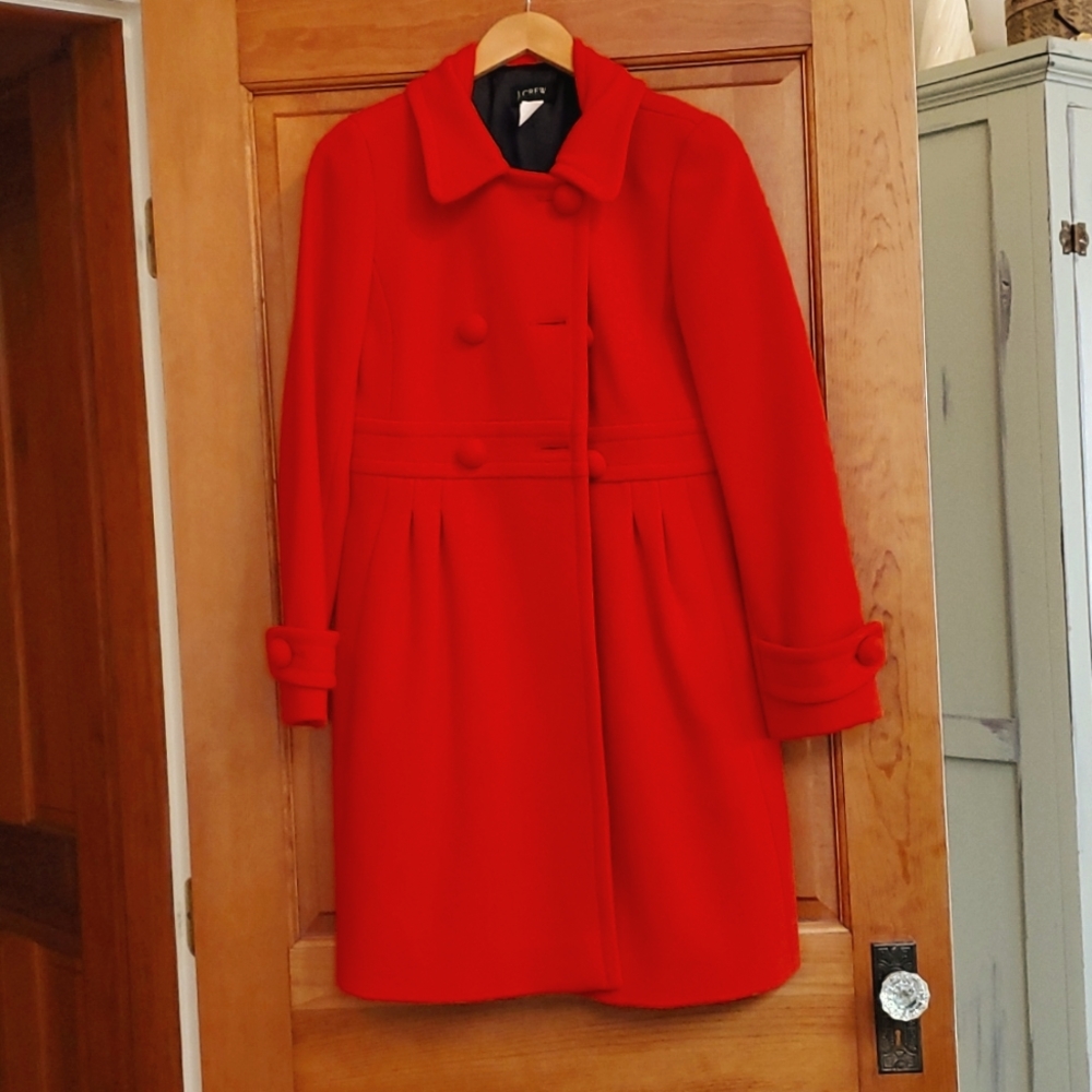 J. Crew Orange coat
